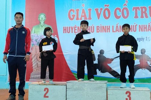 145 vận động viên tham gia Giải Võ Cổ truyền