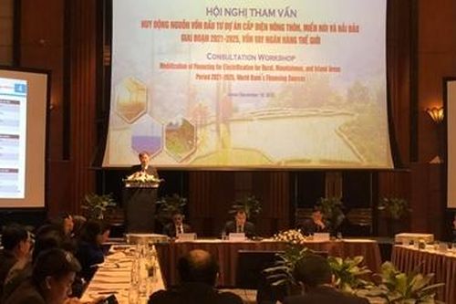 Thu hút nguồn vốn quốc tế cho Chương trình điện khí hóa nông thôn