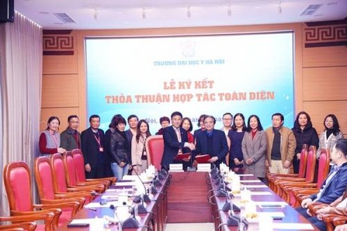 Bệnh viện Nội tiết Trung ương và Trường Đại học Y Hà Nội ký thỏa thuận hợp tác