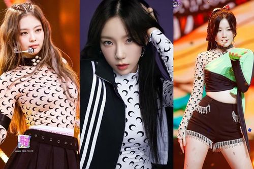 Ngoài BLACKPINK, nhiều idol cũng mê mẩn trang phục trăng lưỡi liềm dù rất khó mặc đẹp