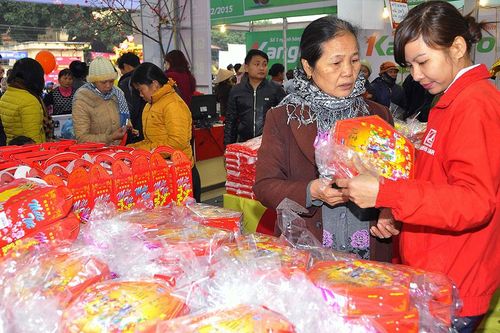 Doanh nghiệp tất bật chuẩn bị hàng Tết