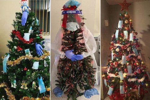 Những cây thông Noel 'độc nhất vô nhị' giữa mùa dịch Covid-19
