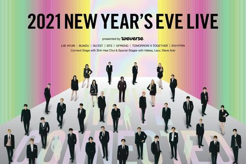 Big Hit nâng tầm concert online với 'New Year's Live' Concert 2021'