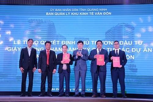 Khu kinh tế Vân Đồn đón 2 dự án, vốn hơn 4.500 tỷ đồng
