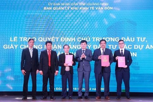 Quảng Ninh: Công bố quy hoạch 3 phân khu thuộc Khu kinh tế Vân Đồn