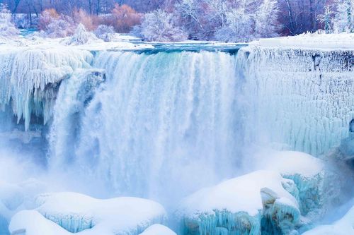 'Vương quốc băng giá' ở biên giới Mỹ và Canada