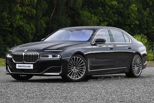 Ảnh phác thảo thiết kế của BMW 7-Series thế hệ mới
