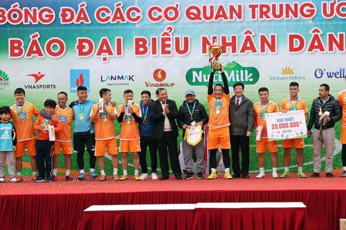 Bế mạc Giải bóng đá các cơ quan trung ương mở rộng