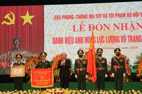 Cục Phòng chống ma túy và tội phạm, Bộ đội Biên phòng đón nhận danh hiệu Anh hùng LLVTND