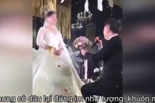 Chú rể bỏ đi vì cô dâu không cảm xúc