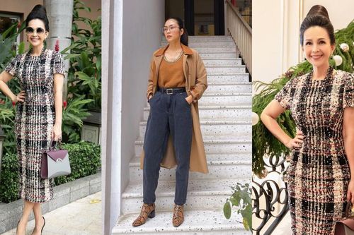 Diễm My 6x trẻ trung sành điệu, Hà Tăng đẹp như fashionista