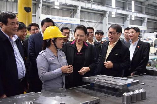 Chủ tịch Quốc hội thăm và làm việc tại Quảng Nam