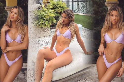 Đường cong 'bỏng rẫy' của mẫu nội y Cindy Prado