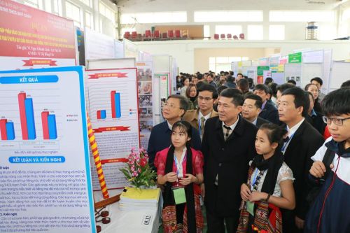 174 dự án tham gia cuộc thi khoa học kỹ thuật cấp tỉnh dành cho học sinh trung học
