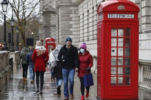 London vắng lặng vì biến thể của SARS-CoV-2 lan tràn