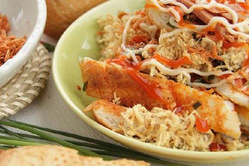 Bánh mì nướng muối ớt giòn cay giúp nạp năng lượng cho bữa sáng