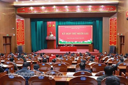 Kỳ họp thứ mười sáu, HĐND huyện Thuận Châu khóa XX