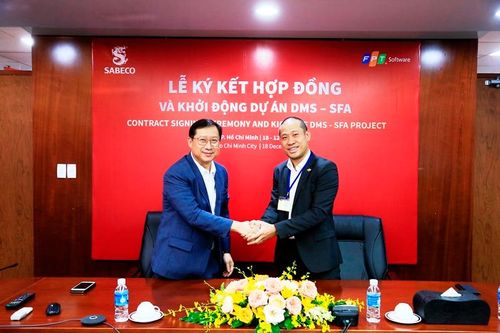 SABECO chính thức ký kết thực hiện dự án DMS-SFA