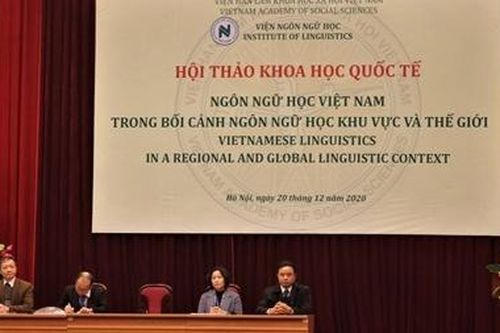 Hội thảo khoa học quốc tế về ngôn ngữ học Việt Nam hiện đại