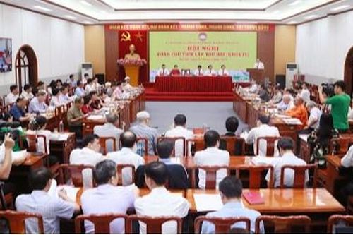 Khai mạc Hội nghị Ðoàn Chủ tịch UBTƯ MTTQ Việt Nam lần thứ 4