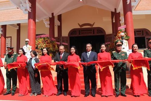 Khánh thành Đền thờ liệt sĩ, Di tích lịch sử Quốc gia khu vực Đồn Long Khốt