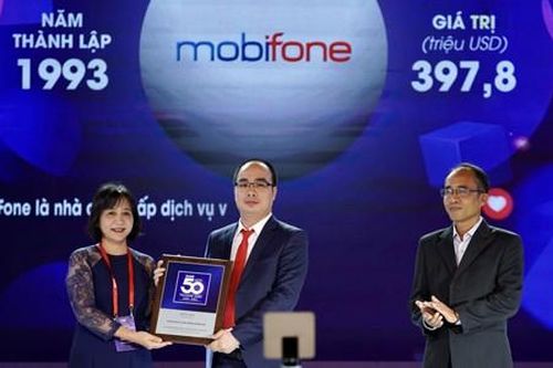 MobiFone được vinh danh top 6 thương hiệu dẫn đầu 2020 do Forbes bình chọn
