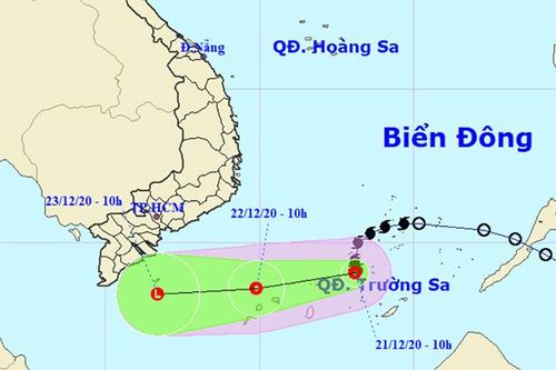 Bão số 14 suy yếu thành áp thấp nhiệt đới
