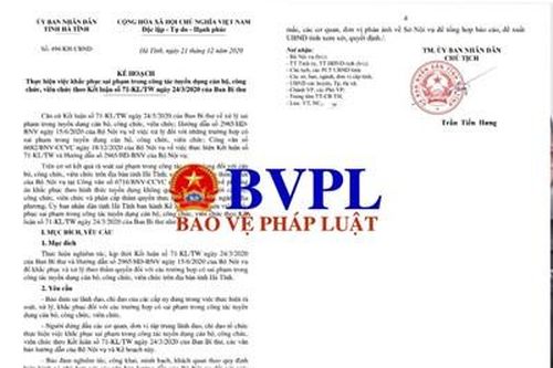 Diễn biến bất ngờ vụ thi tuyển lại hàng trăm công chức ở Hà Tĩnh