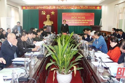 Thẩm định xã nông thôn mới nâng cao và nông thôn mới kiểu mẫu