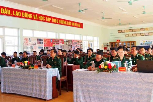 Bộ đội Biên phòng tỉnh Gia Lai tập huấn công tác chuẩn bị huấn luyện năm 2021