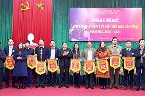 Hội thi giáo viên dạy giỏi tiểu học cấp tỉnh năm học 2020 - 2021