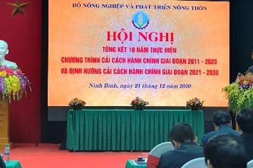 Cải cách hành chính nông nghiệp hướng tới tạo thuận lợi cho doanh nghiệp, người dân