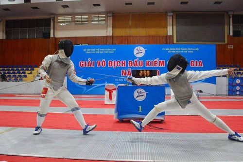 Hà Nội xếp thứ nhất toàn đoàn Giải vô địch trẻ Đấu kiếm quốc gia lần thứ XI