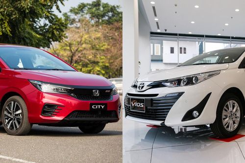 Sedan Nhật Bản tầm 600 triệu đồng, chọn Honda City hay Toyota Vios?