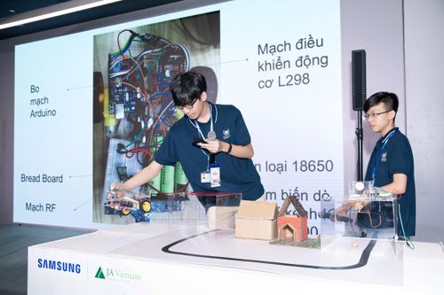 Cách học sinh giải quyết vấn đề cuộc sống bằng sáng kiến công nghệ