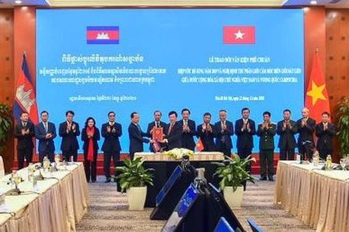 Hai văn kiện pháp lý về biên giới Việt Nam - Campuchia chính thức có hiệu lực