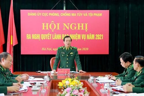 Đảng ủy Cục Phòng chống ma túy và tội phạm BĐBP ra nghị quyết lãnh đạo nhiệm vụ năm 2021