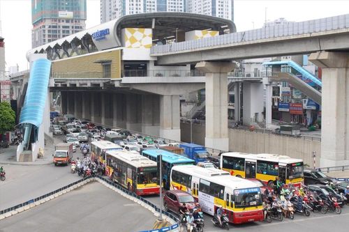 50 tuyến buýt trung chuyển khách đi tàu Cát Linh - Hà Đông