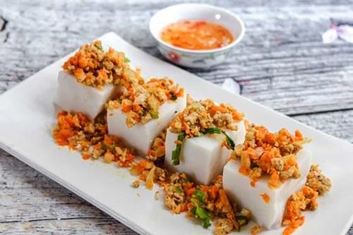 Cách làm bánh đúc mặn nhanh chóng cho bữa ăn phụ