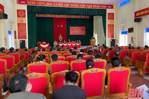 UBND huyện Thọ Xuân đối thoại với người dân về việc cấp giấy chứng nhận quyền sử dụng đất