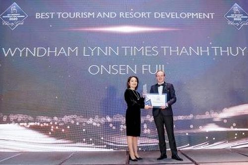 Wyndham Thanh Thủy nhận giải bất động sản quốc tế