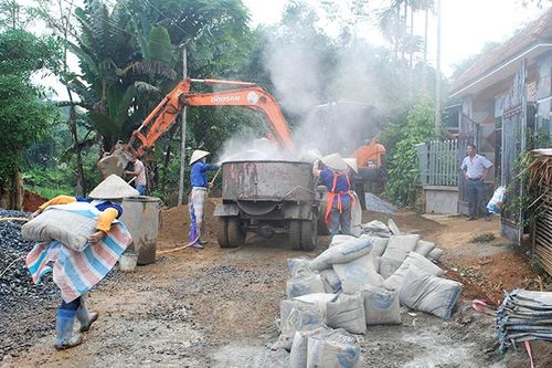 Phát triển hạ tầng giao thông nông thôn ở Tân Sơn