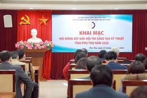 Khai mạc hội đồng xét giải Hội thi sáng tạo kỹ thuật tỉnh năm 2020