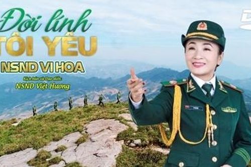 Nghệ sĩ nhân dân Vi Hoa chào mừng ngày 22/12 với MV 'Đời lính tôi yêu'