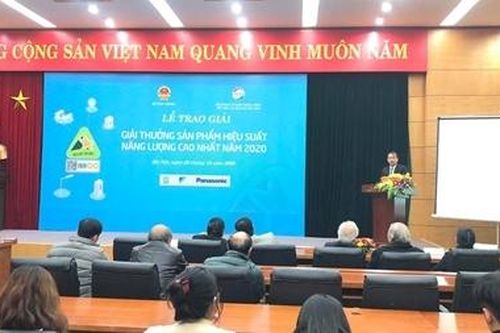 Trao giải thưởng 'sản phẩm hiệu suất năng lượng cao nhất 2020'