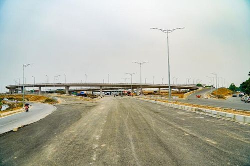Chuẩn bị thông xe nút giao 400 tỷ giữa vành đai 3 trên cao và cao tốc Hà Nội- Hải Phòng