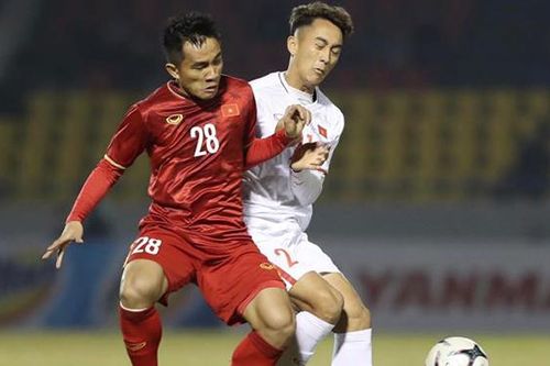 U22 Việt Nam phối hợp đẹp mắt, xé lưới Tấn Trường