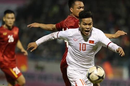 ĐT Việt Nam 3-2 U22 Việt Nam: Nguyễn Hữu Thắng, thủ lĩnh của tương lai