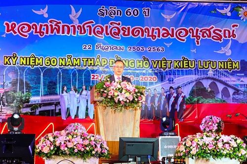 Kỷ niệm 60 năm Tháp đồng hồ Việt kiều lưu niệm tại Thái Lan