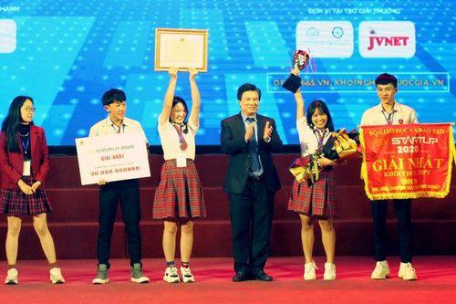 Trao ý tưởng khởi nghiệp xuất sắc nhất cho nhóm học sinh Đắk Lắk